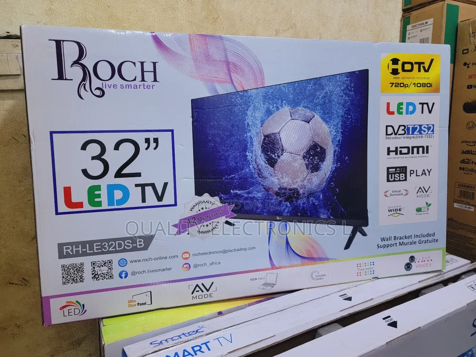 Roch 32 Inches Digital Flatscreens