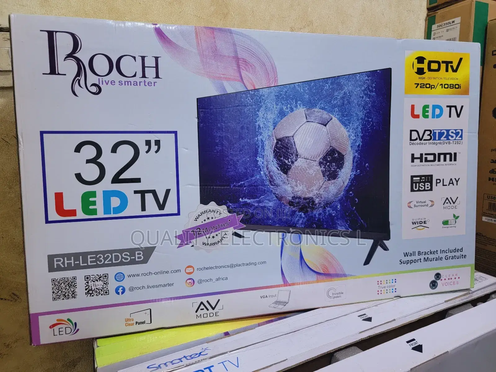 Roch 32 Inches Digital Flatscreens