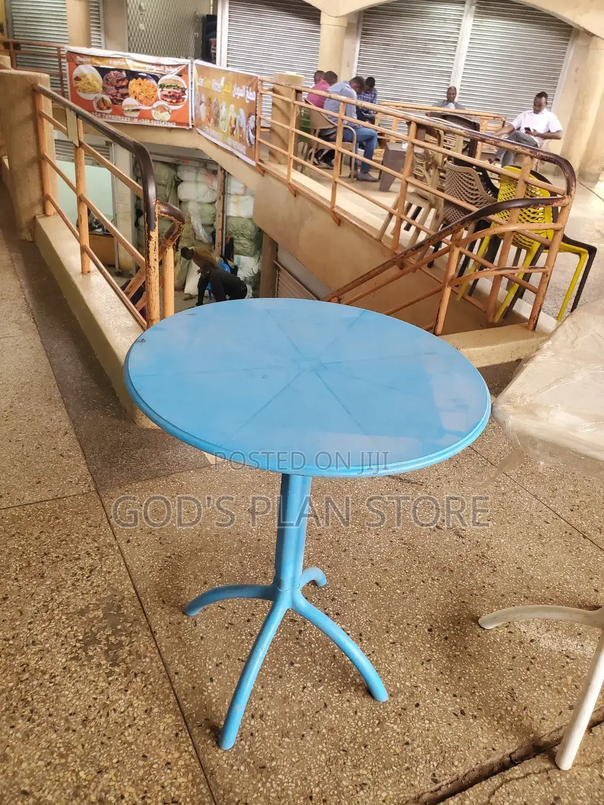 Round Balcony Plastic Table