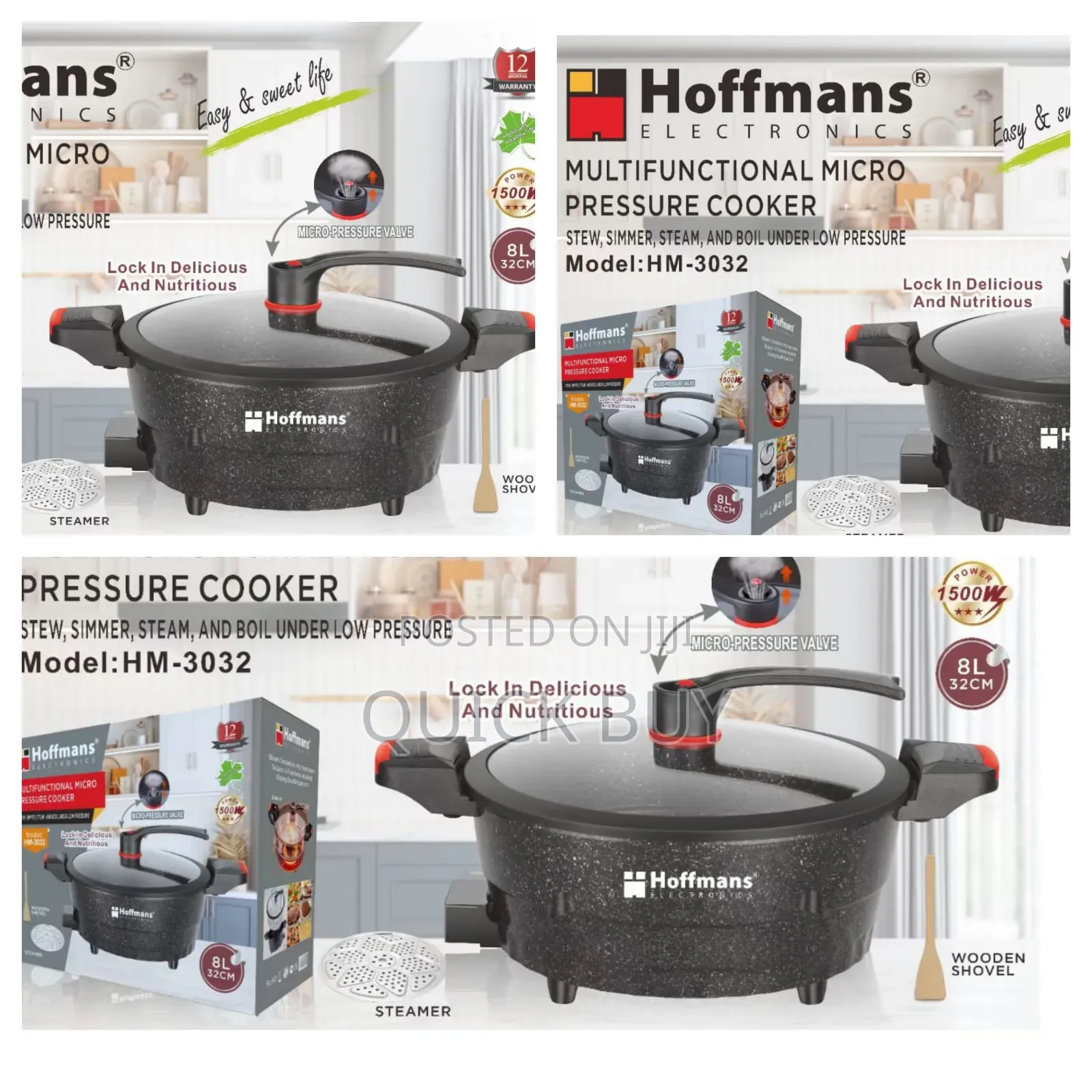 Multifunctional Micro-Pressure Cooker