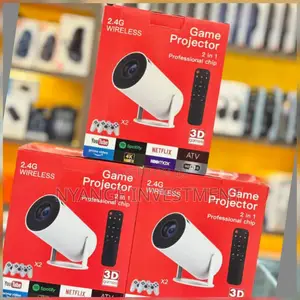 Game Projector, 2pads,2in1 Game Stick, Android Tv Projector
