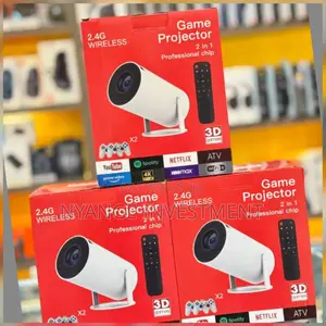Game Projector, 2pads,2in1 Game Stick, Android Tv Projector