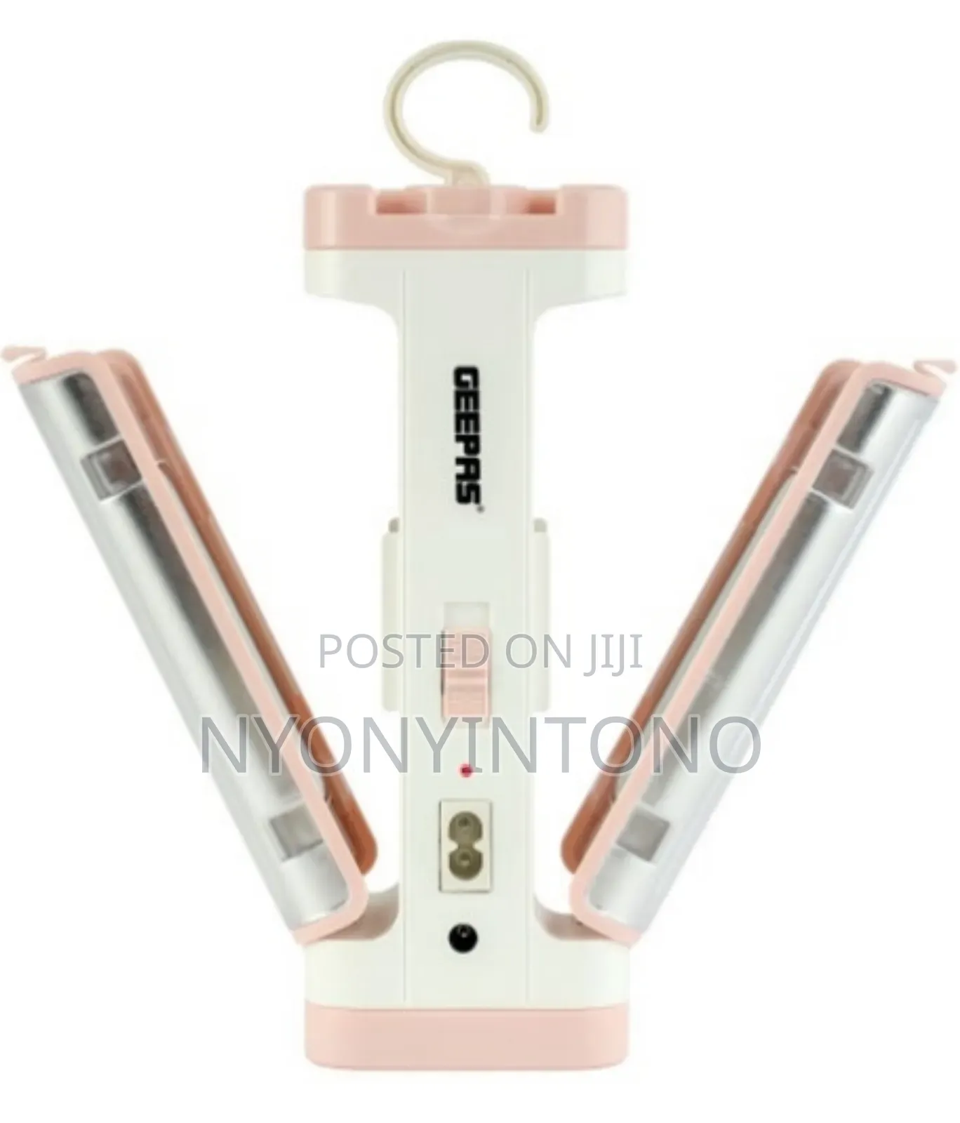 Geepas Rechargeable Lantern + Solar Panel, 3000mah Gse-5543