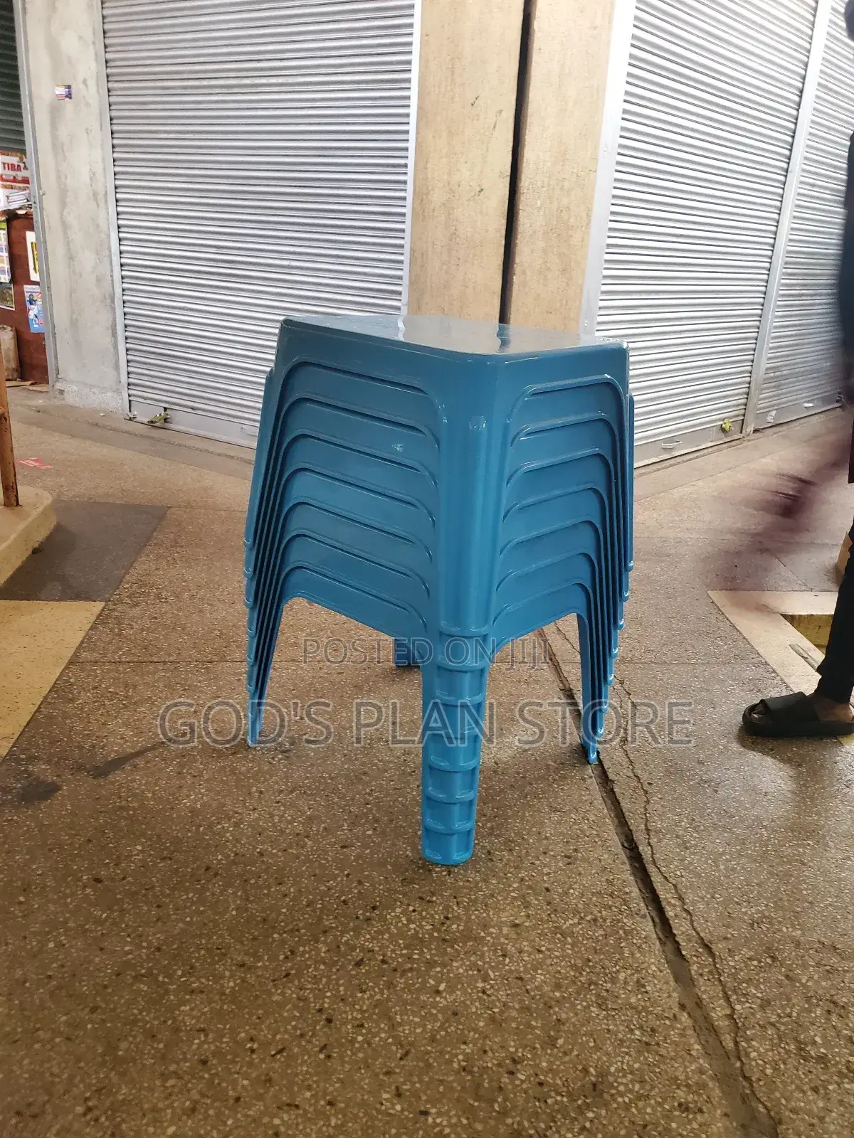 Square Plastic Center Table