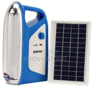 Geepas Rechargeable Solar Lantern With Panel Gse 5583