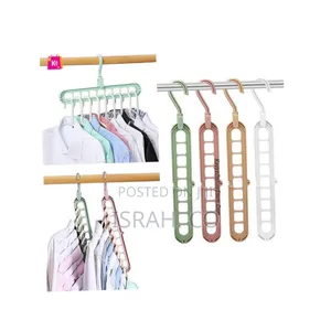 Nine Hole Clothes Hanger.