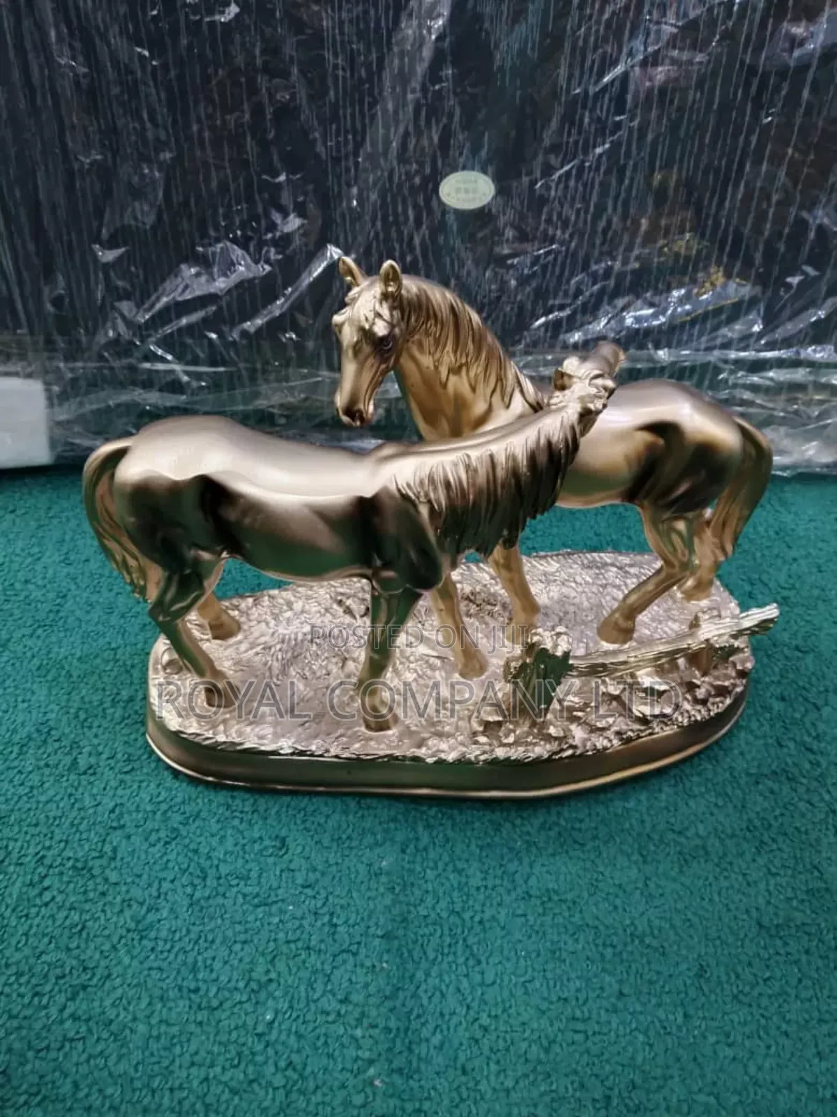 Horse Statue/Twin Horse Figurine