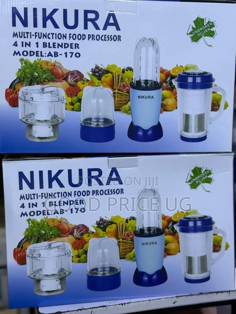 Nikura 4 in 1 Food Processor