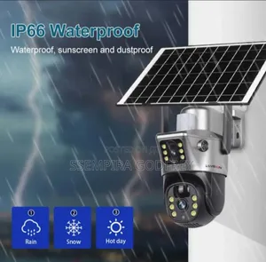 Ipp Waterproof Solar Security Camera Pan Tilt