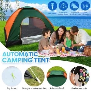 New Double-Deck Automatic Tent-200x200x135cm.