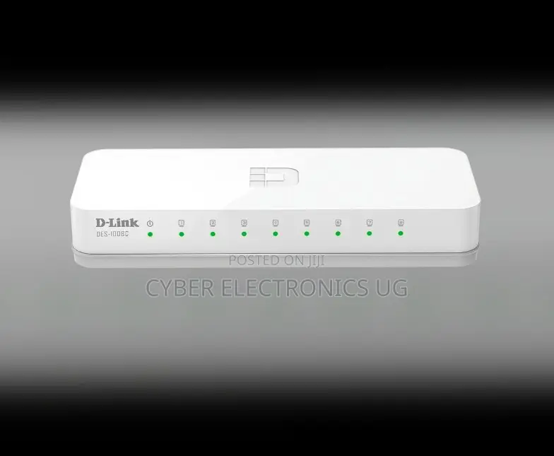 Dlink Des-1008c 8 Port Switch for Lan Networking Switch