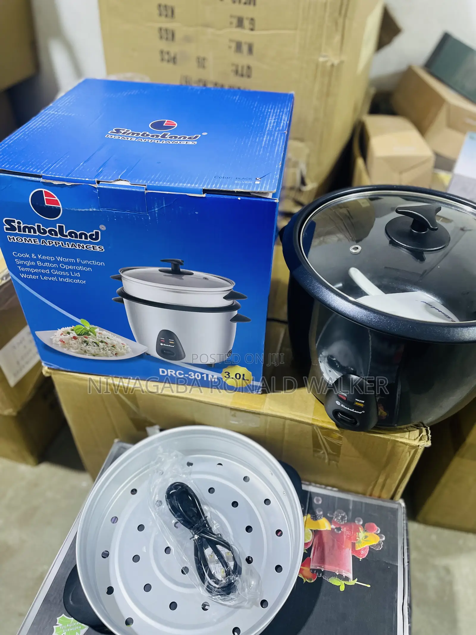 3.0l Simbaland Rice Cooker 3-Plug