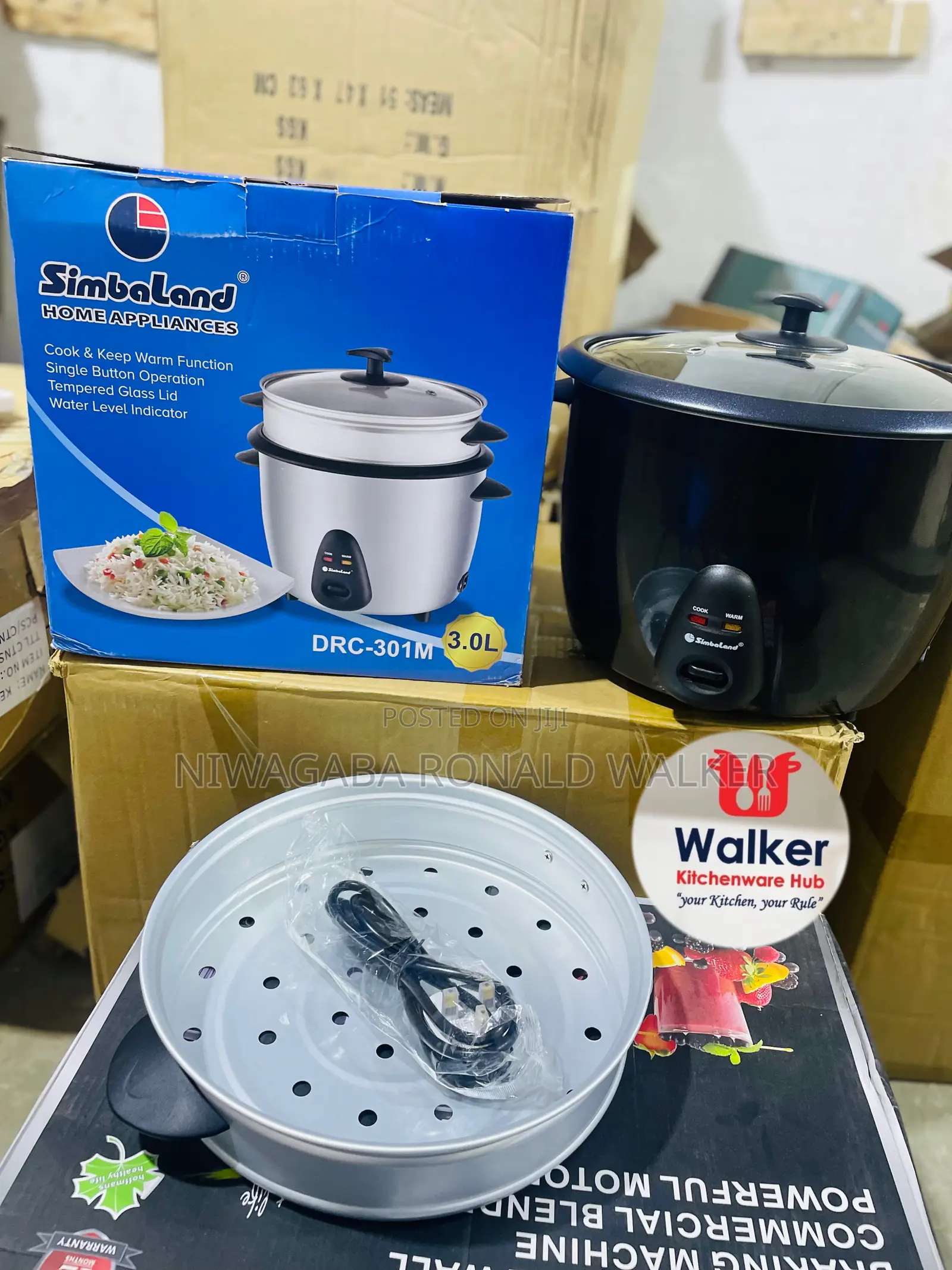 3.0l Simbaland Rice Cooker 3-Plug