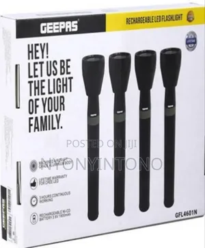 Geepas Rechargeable Flash 4pcs Family Pack GFL-4668