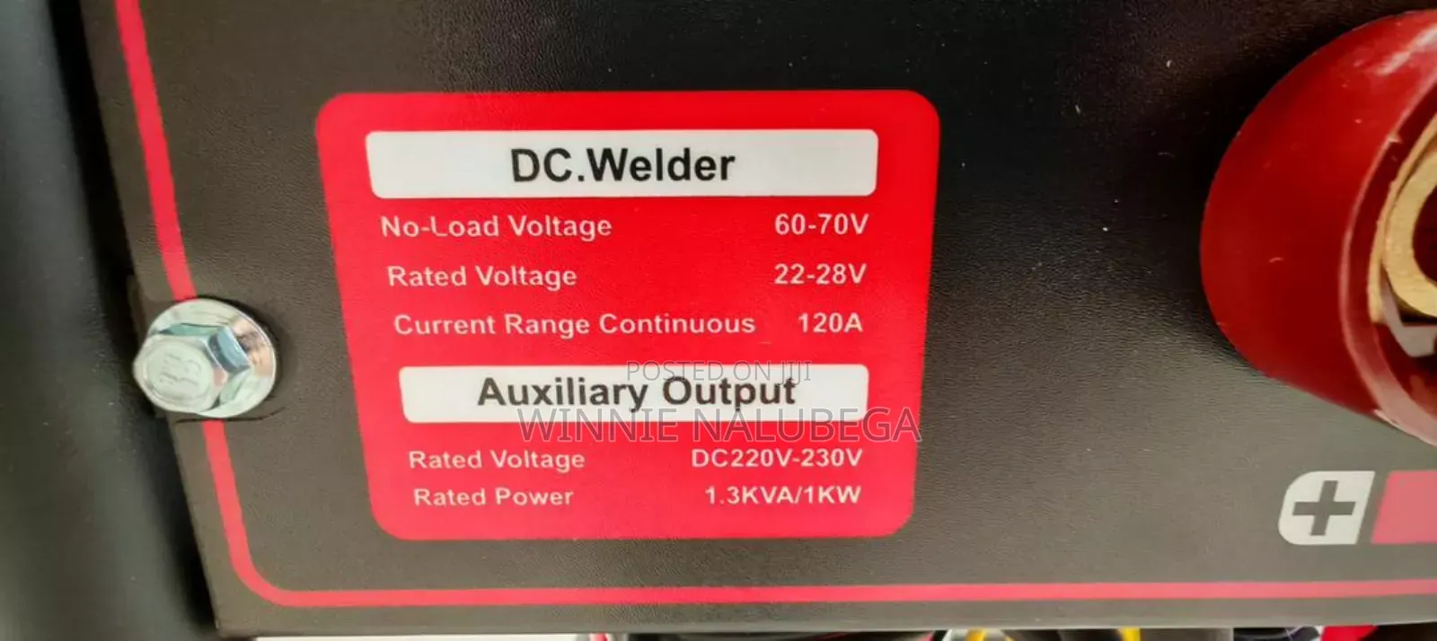 Welding Generator 120a