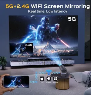 Mini Projector With in Built Battery