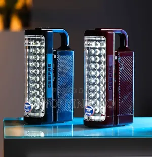 Geepas High Quality Rechargeable Lantern 2pcs Pack