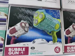 Big Size Rechargeable Bazooka Bubble Gun for Kids and Bars