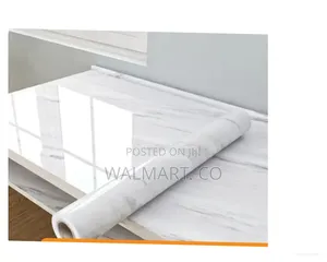 Marble White Self Adhesive Paper