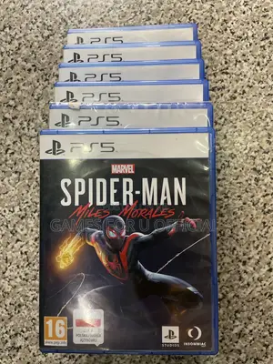 Spiderman Miles Morales Ps5 Game Cd
