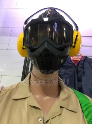 Protective Eyewear And Mask.