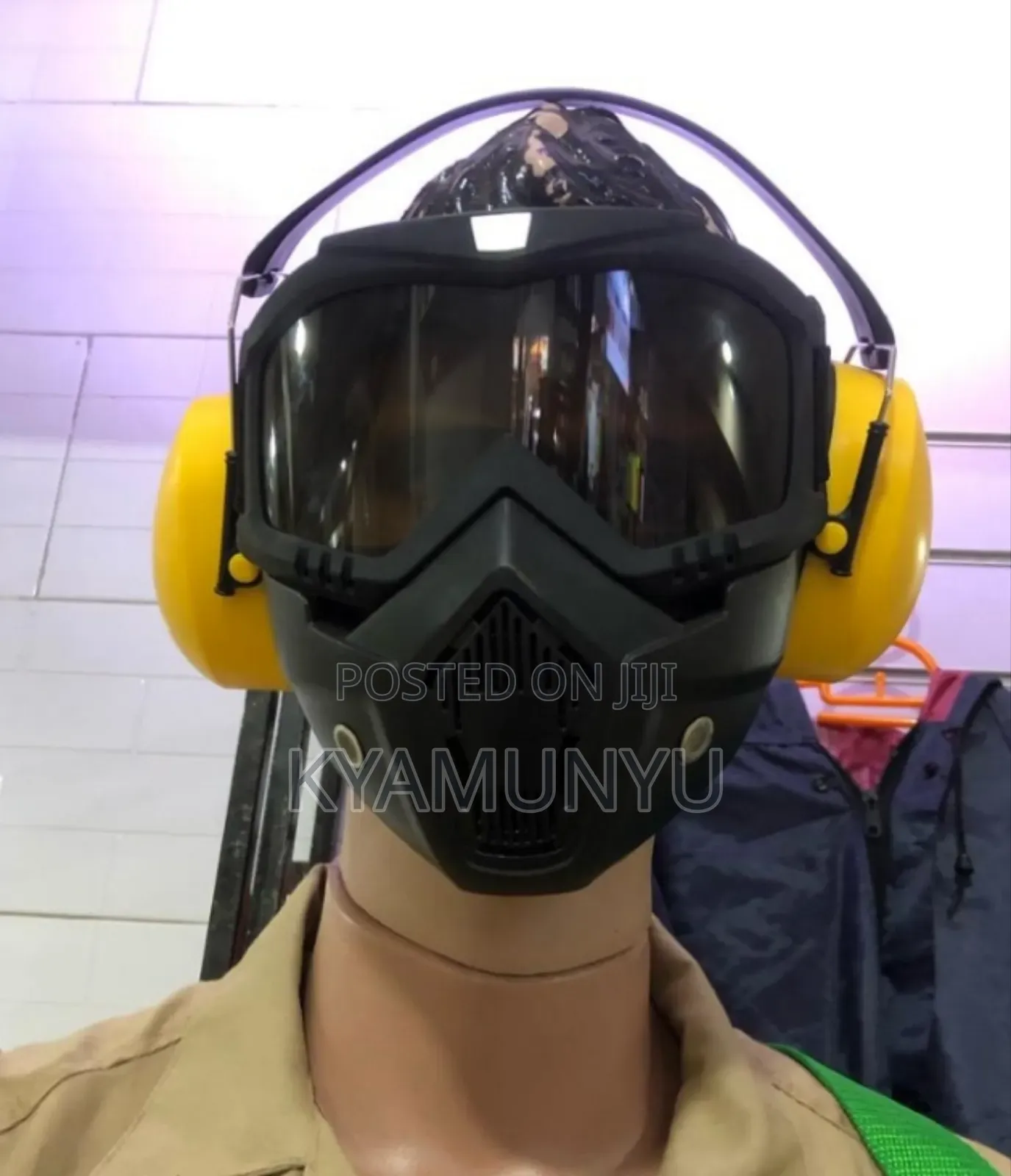Protective Eyewear And Mask.