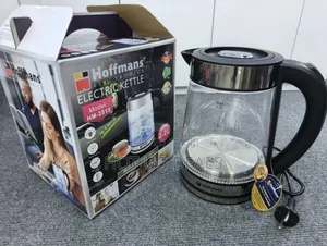 Hoffmans Transparent Electric Kettle 2.2ltrs - Transparent