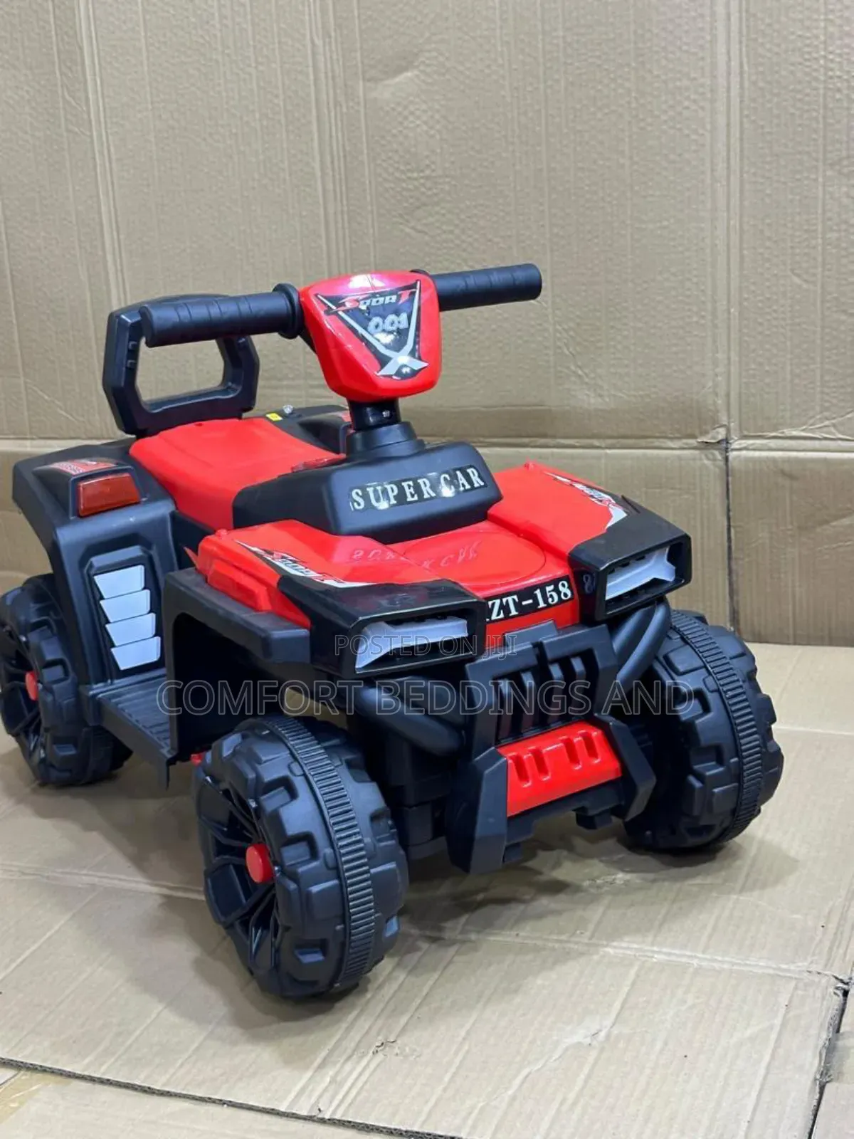 Rechargeable Super Car With Usb Red