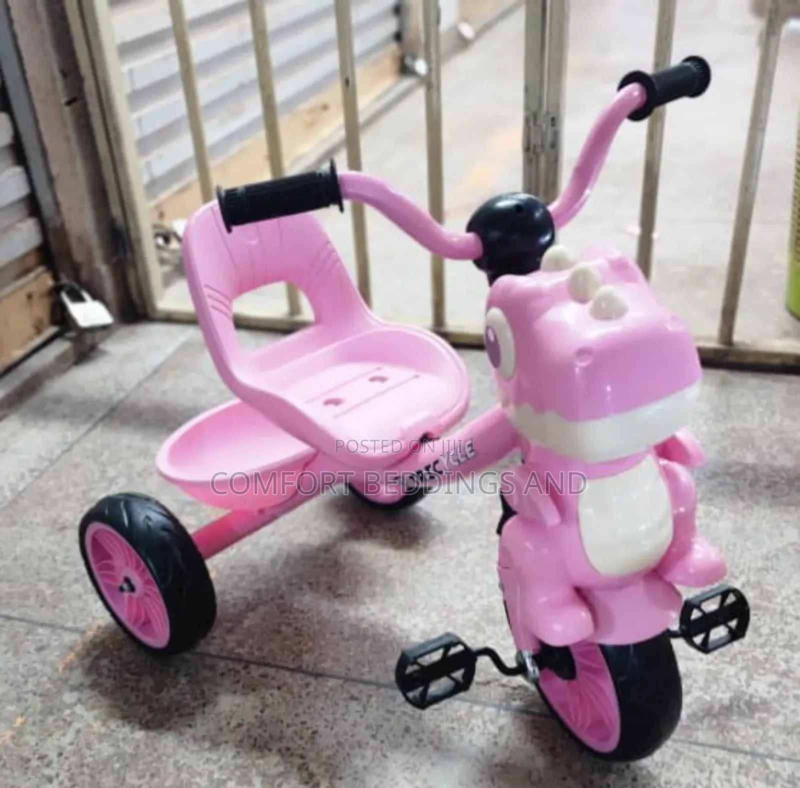 Cartoon Tricycle Pink