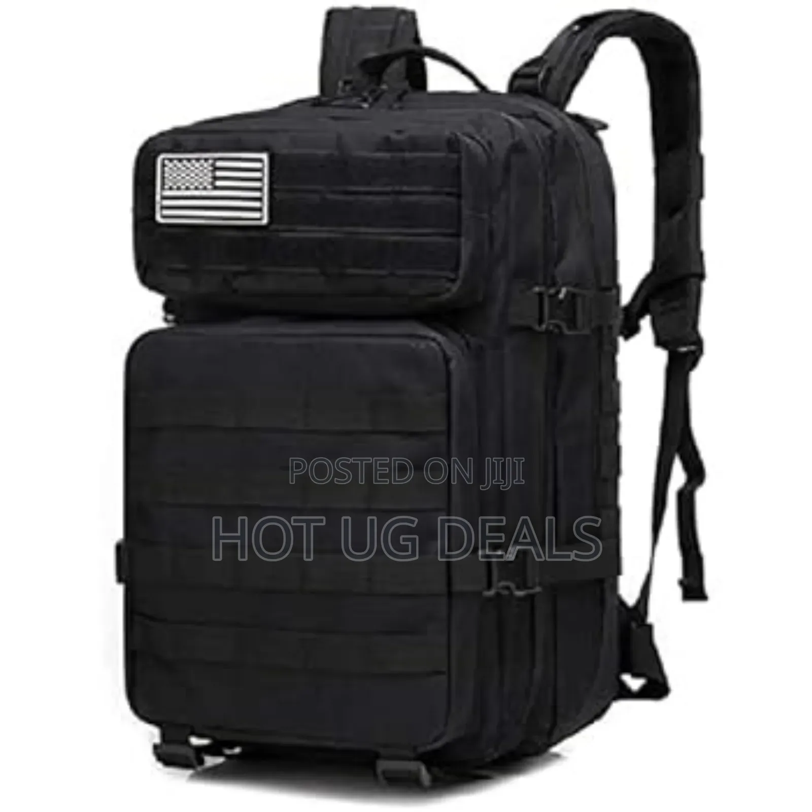 40l Large Military Backpack Men's Tactical Backpacks - Black