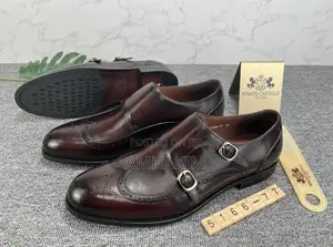 Classic Renato Castello Double Monk Strap Oxfords in Stock