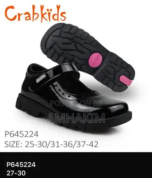 New Gilr Shinny School Crab Kid Shoes in Stock