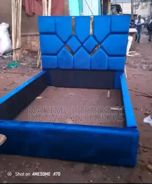 Brand New Five by Six Bed Blue
