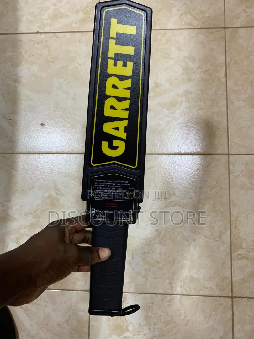 Original Garrett Handheld Detector Security Metal Detector