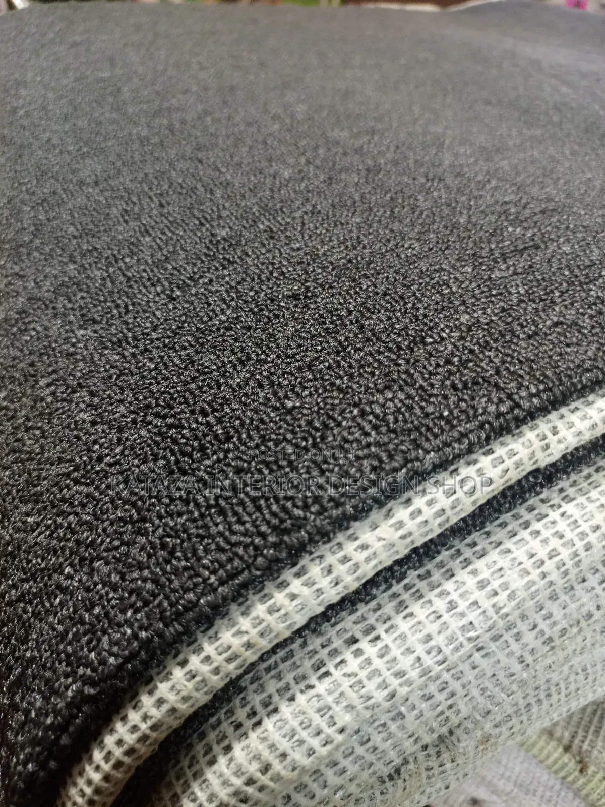 Office Grey Woolen Carpets