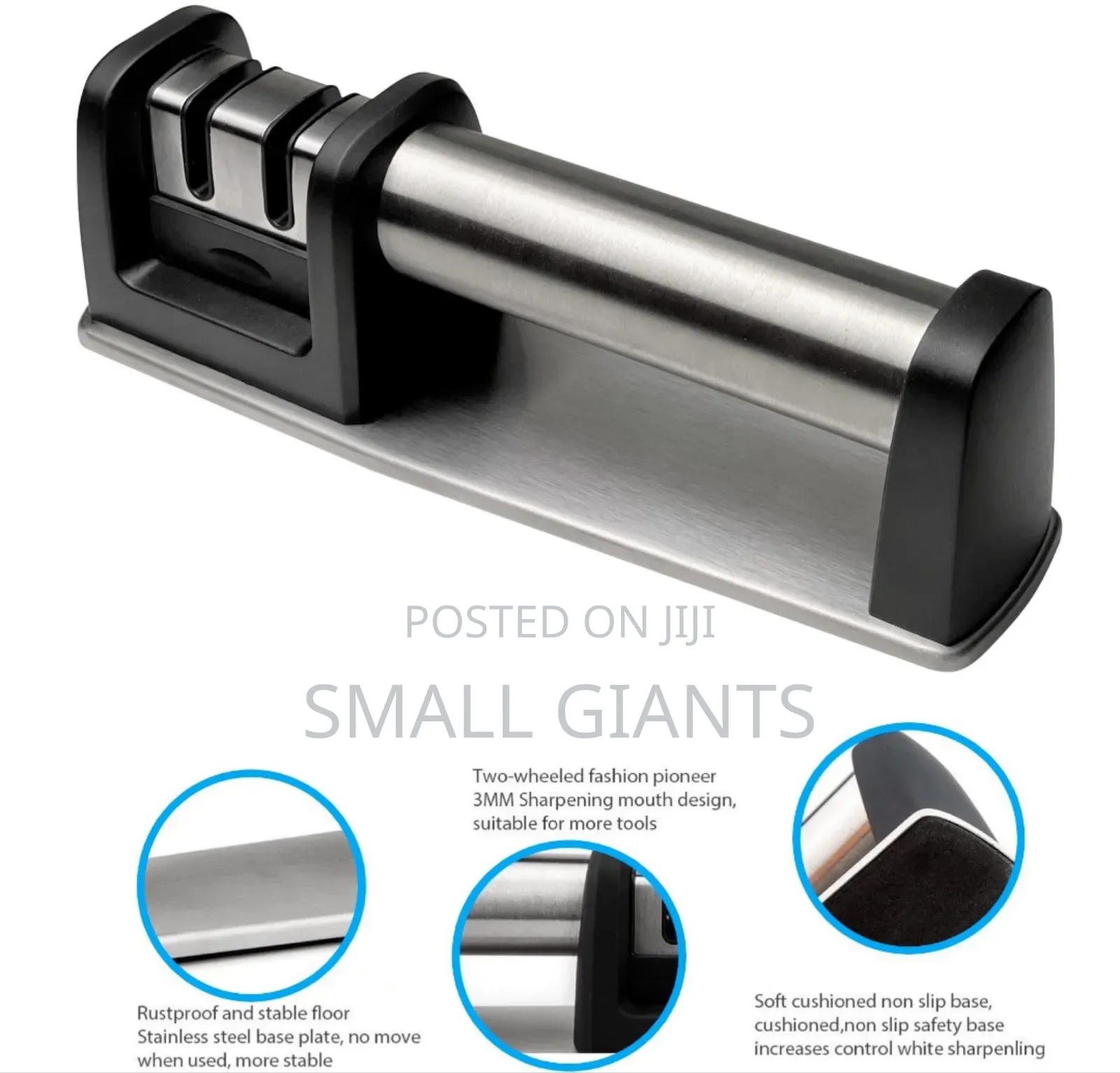 2-Stage Diamond Coated Wheel Knife Sharpener
