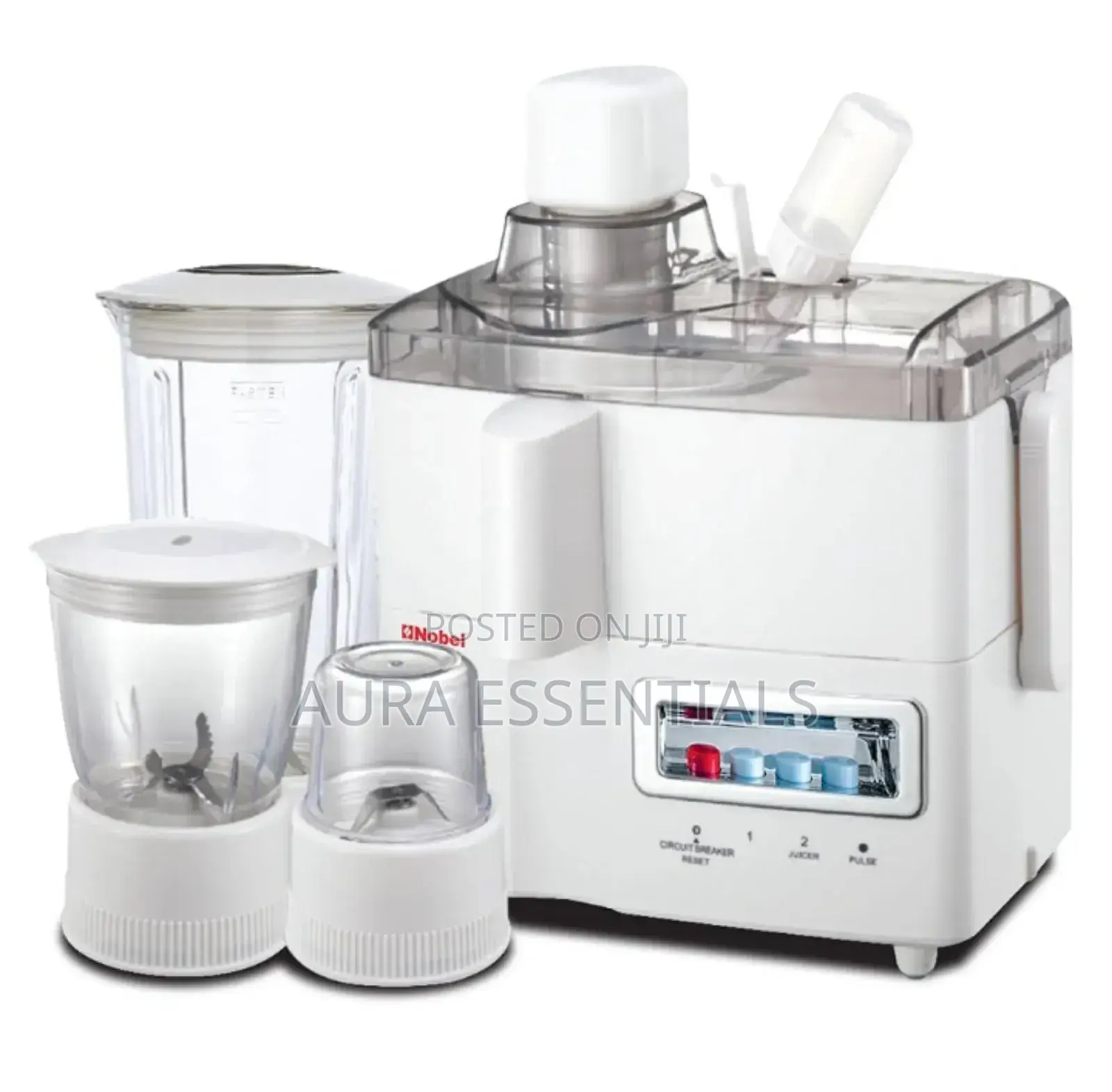 DSP 4 In1 Glass Food Processor,Extractor,Mixer