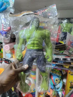 Plastic Hulk Toy