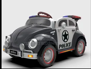 Rechargeable Police Toy Car Gray