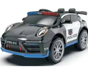Rechargeable Police Toy Car Blue