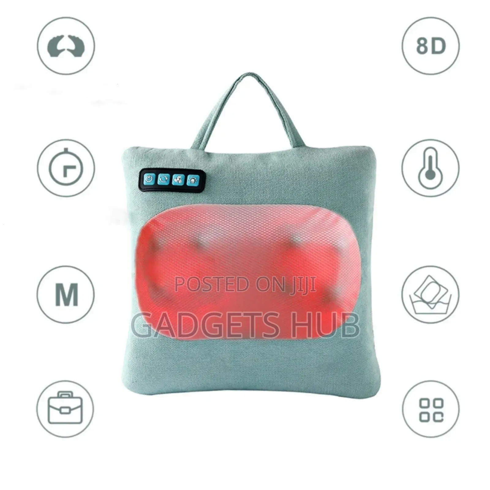 Relaxation Massage Pillow Vibrator Electric Shoulder Back