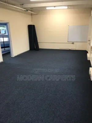 Wall to Wall Office Gray Carpet