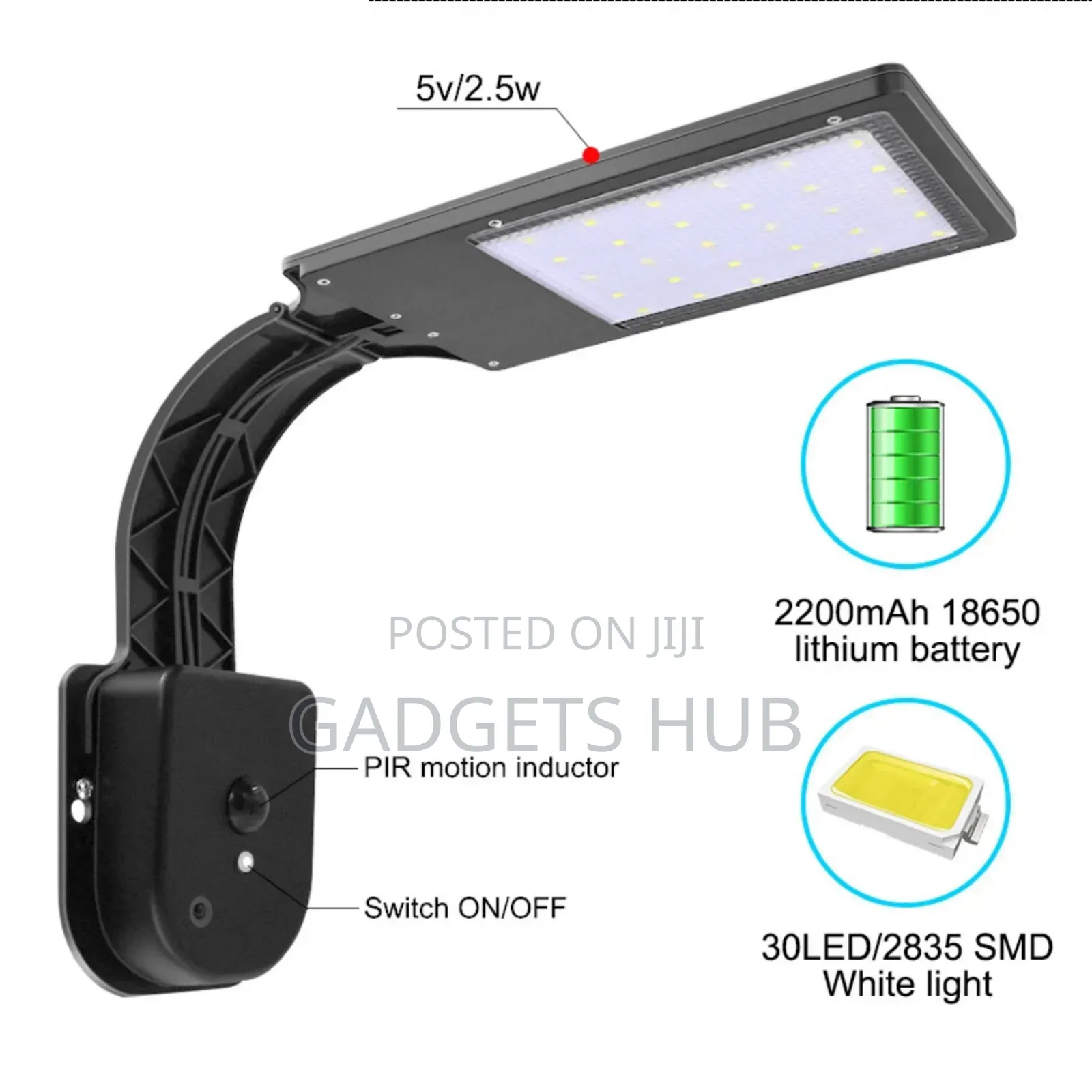 4 Modes Pir Solar Movement Sensor Lights