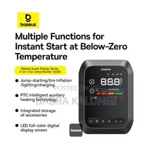 Baseus Primetrip Series Super Energy 4in1 Car Jump Starter