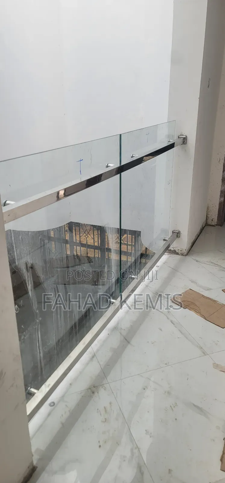 Suspended Glass ,Stainless Steel Railing
