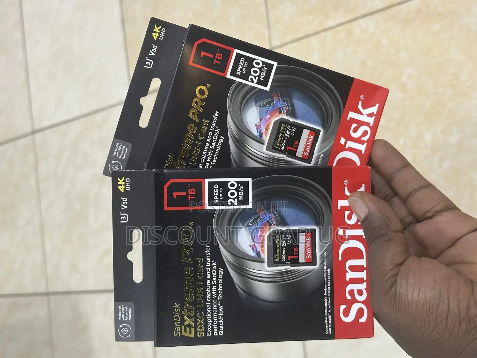 Sandisk Extreme Pro 1tb Sd Card With 200mb/S