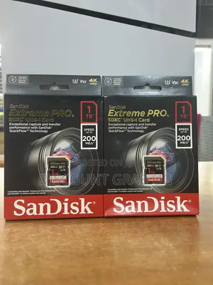 Sandisk Extreme Pro 1tb Sd Card With 200mb/S