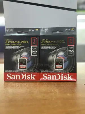 Sandisk Extreme Pro 1tb Sd Card With 200mb/S