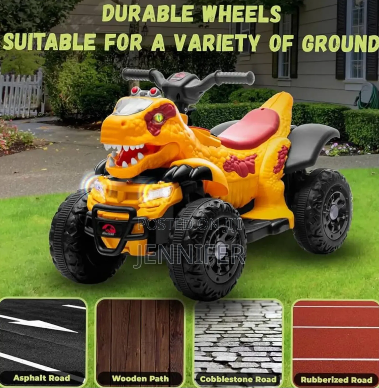 Kids Rechargeable Quad Bike
