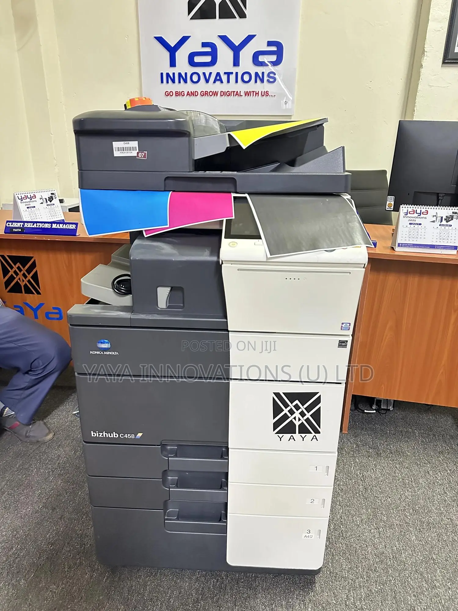 Konica 458e Bizhub Compact Printer
